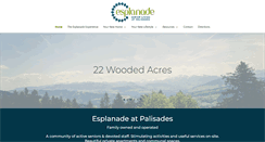 Desktop Screenshot of esplanadeatpalisades.com