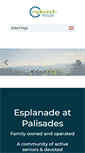 Mobile Screenshot of esplanadeatpalisades.com